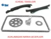Eksantrik zincir seti 1.3 mjet 55177460ey 55177460EY/ 5590014100 resmi