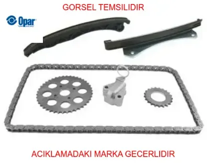 Eksantrik zincir seti 1.3 mjet 55177460ey 55177460EY/ 5590014100 resmi