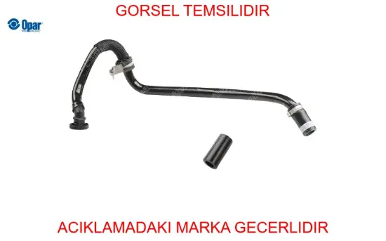 Yağ buhar borusu hortumu doblo-egea 1.3 mtj opar 55270037 resmi