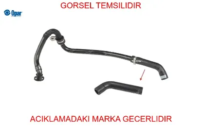 Yağ buhar borusu hortumu 500l 1.3 mtj opar 55283806 resmi