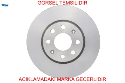 Ön fren diski grande punto opar 55700920 resmi