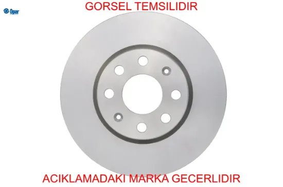 Ön fren diski grande punto opar 55700920 resmi
