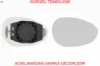 Ayna camı sol (041) grande punto opar 71740498 resmi