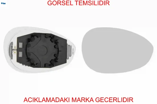 Ayna camı sol (041) grande punto opar 71740498 resmi