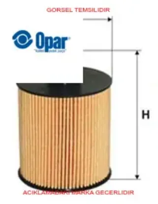 Yağ filtresi opar 71754237e resmi
