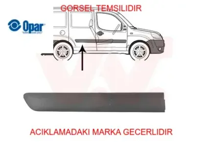 Çıta yan sağ doblo opar 735417816 resmi