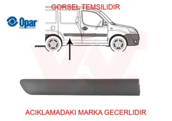 Çıta yan sağ doblo opar 735417816 resmi