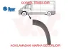 Ön çamurluk çıtası sol ducato ııı 07-> opar  735422832 resmi