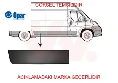 Çıta dış sağ ducato opar  735422845 resmi