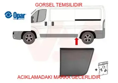 Çıta yan arka sol ducato opar 735422847 resmi
