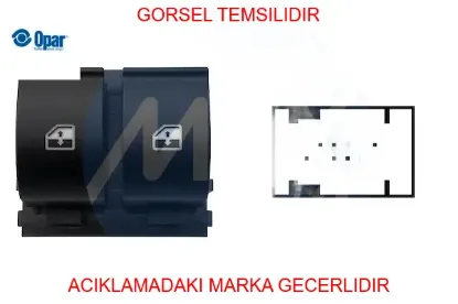 Cam açma düğmesi sol grande punto opar  735474651 resmi