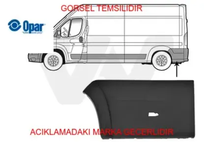 Sol yan kaplama ducato ııı opar  735491688 resmi