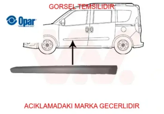 Süs çıta ön sol opar  735497895 resmi