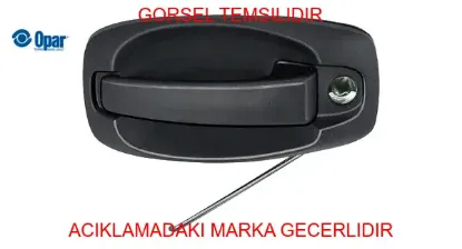 Ön sol kapı dış acma kolu doblo ym opar 735507860 resmi