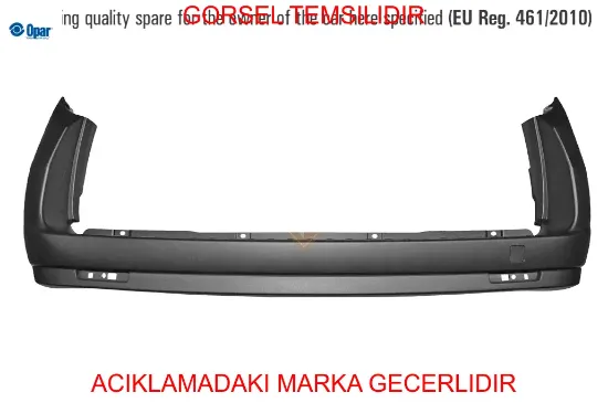 Arka tampon (148876) doblo ym opar 735512762 resmi