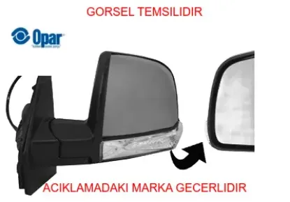 Dış dikiz aynası sol doblo ııı opar  735618346 resmi
