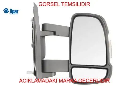 Dış dikiz aynası sağ uzun kol ducato opar  735620710 resmi