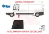 Çıta yan kapı sol ducato opar 735775470 resmi