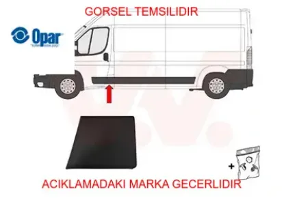 Çıta yan kapı sol ducato opar 735775470 resmi