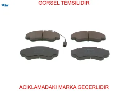 Arka fren balatası tk. Ducato jtd opar  77362274 resmi