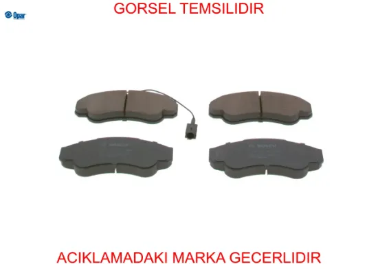 Arka fren balatası tk. Ducato jtd opar  77362274 resmi