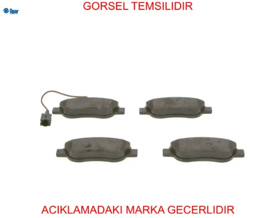 Ön fren balatası tk doblo opar 77364477 resmi