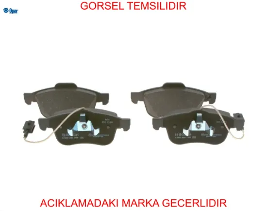 Fren balata takımı on opar 77365796 resmi