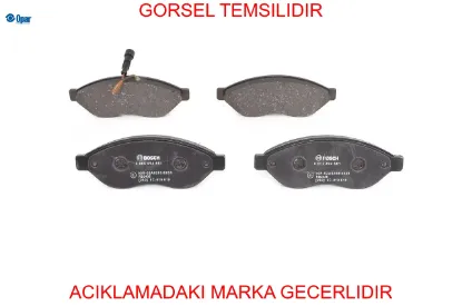 Ön fren balatası ducato-boxer 06-> opar  77366019 resmi