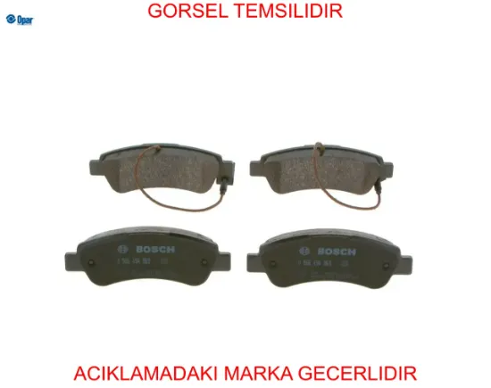Fren balata takımı arka ducato opar 77366679 resmi