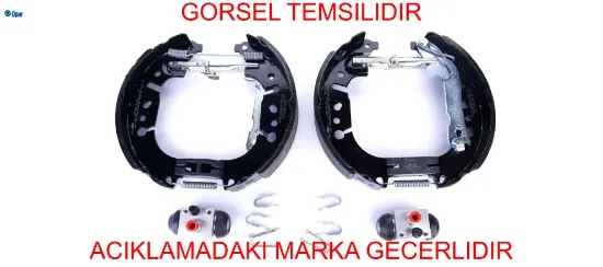Fren balata takımı arka 500l opar 77367099 resmi