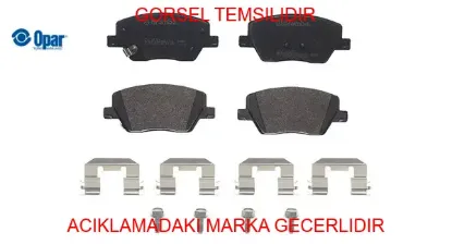 On fren balatası egea 1.3/ 1.4 mjet 77368368 resmi