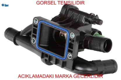 Termostat komple scudo/ 206/ 207/ 307/ 308/ c4/ focus 1.6hdı euro5 opar 9660660380 resmi