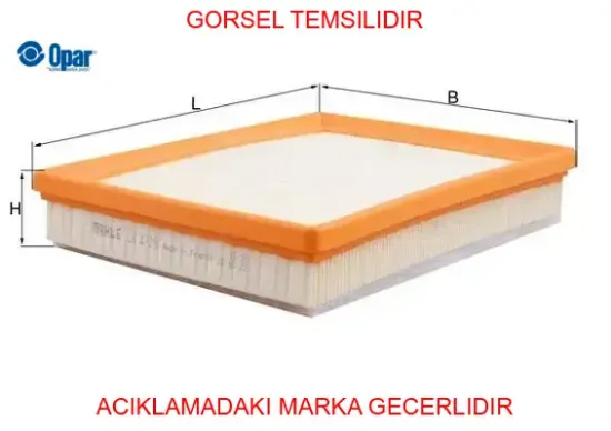 Hava filtresi 2008/ 208/ 301/ expert ıv 1.5 hdi opar 9813908880 resmi