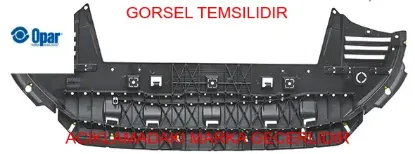 Ön tampon alt muhafaza doblo opar 9816809680 resmi