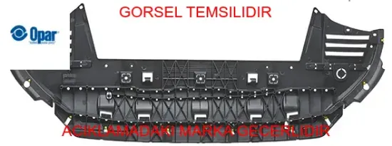 Ön tampon alt muhafaza doblo opar 9816809680 resmi