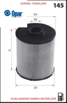 Yakıt filtresi opar 9830130180 resmi