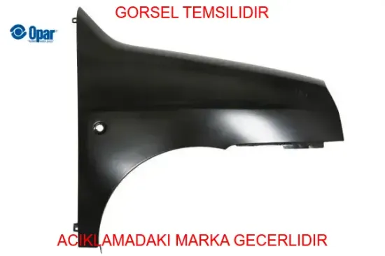 Çamurluk on sol doblo opar 98808123 resmi