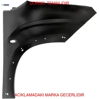 Çamurluk ön sağ dodik delikli sac  rıfter 2018> 9816483580 Oran 691012 resmi