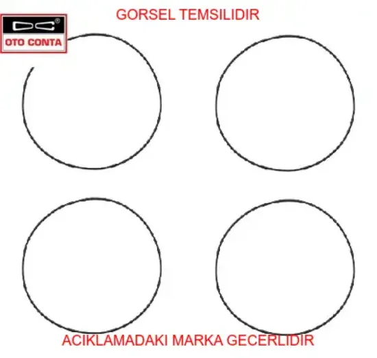 Takim Conta Alt-skt Keçeli R-19/megane Otoconta  7701348178   40116004 resmi
