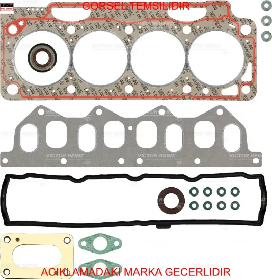 Üst Takim Conta-keçeli Laguna-clio 1.8-2.0 7701467058 resmi