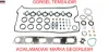 Takım conta üst skt keçeli skcsiz  master ıı-trafıc 2.2/2.5dcı g9t/g9u 00-> 7701477813 otoconta  resmi