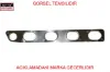 Egzoz Manifold Conta Çelik Nbr Kaplı  Master Ii-trafic 2.2/2.5dci G9t/g9u 00-> 8200459643 resmi