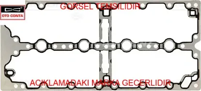 Üst Kapak Contasi Alüm.kauçuk Kaplı  Ducato-j10  2.3jtd./f1a 504019494 resmi