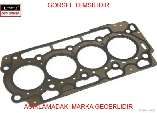 Silindir Kapak Contasi Çelik 5ç  107-206-207-307-bipper-c2-c3-fiesta-fusion  1.4hdi/dv4td 2S6Q6051EA resmi