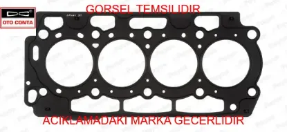 Silindir Kapak Contasi Çelik 3ç  107-206-207-307-bipper-c2-c3-fiesta-fusion  1.4hdi/dv4td 2S6Q6051BA resmi