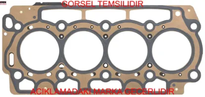 Silindir Kapak Contasi Çelik 1ç  107-206-207-307-bipper-c2-c3-fiesta-fusion  1.4hdi/dv4td 2S6Q6051CA resmi