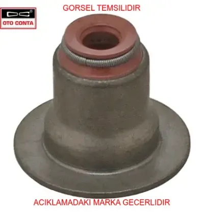 Supap lastiği  (8 adet)  208-2008-301-308-3008-508-5008-c3-c4-ds3-ds4-fıesta 1.6hdı dv6c  e4/e5  0956.50/ 2s6q6571aa otoconta 41706027 resmi