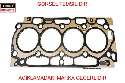Silindir Kapak Contasi 2ç  207-208-2008-301-308-3008-508-5008-c3-c4-ds3-ds4 1.6hdi Dv6c  E5 0209.JN-0209.JF resmi