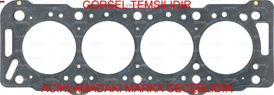 Silindir Kapak Contasi Çelik 1.ç  Partner-berlingo 1.9/dw8 0209.X0 resmi