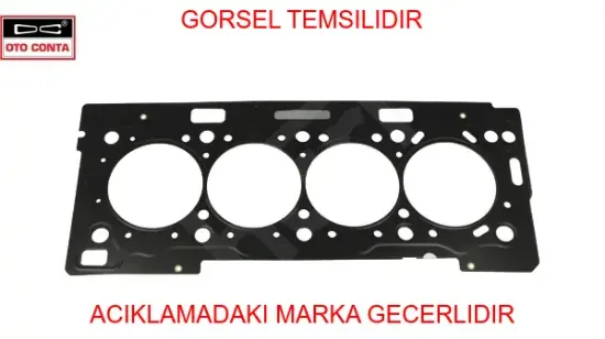 Silindir Kapak Contasi Çelik 0,50mm  206-307-308-partner-c2-c3-c4 1.6 Tu5jp4  02-> 0209.1E resmi